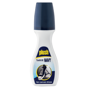 Plush Takkie Navy Liquid Shoe Polish 75ml - myhoodmarket