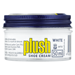 Plush White Shoe Cream 50ml - myhoodmarket