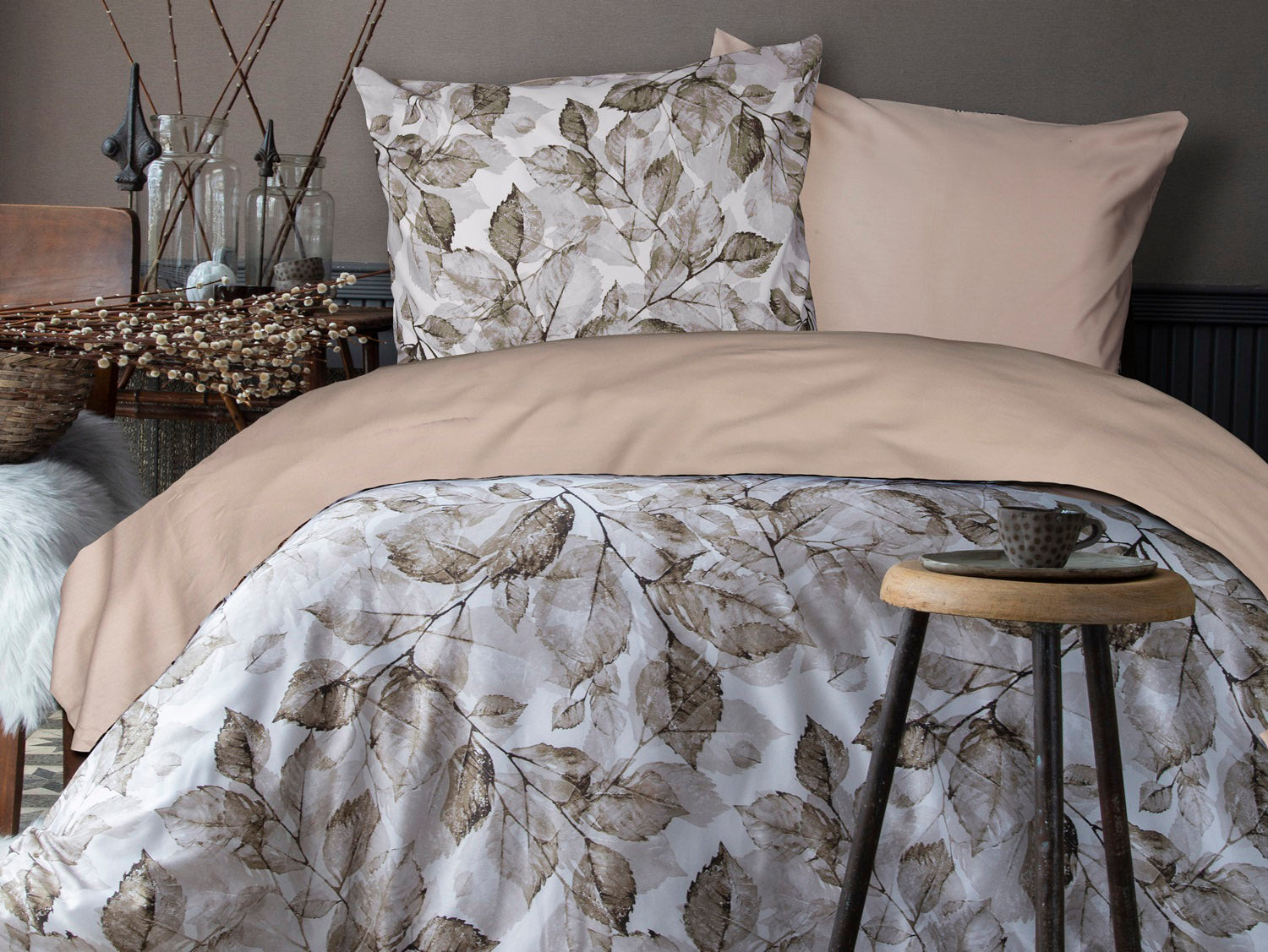 Satin cotton bedding(P) POMEO/LUXURY