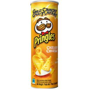 Pringles Cheesy Cheese Potato Chips 110g - myhoodmarket
