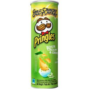 Pringles Sour Cream & Onion Potato Chips 110gg - myhoodmarket