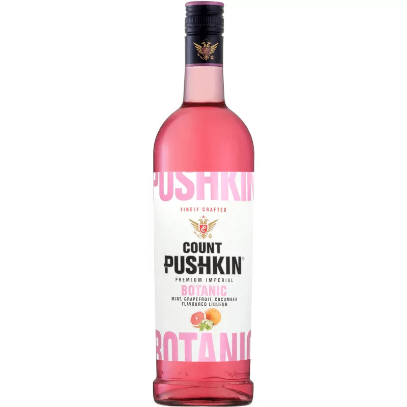 Count Pushkin Bonatic Vodka Bottle 750ml