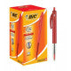 BIC Clic Medium Ballpoint Pens - Red (Box of 60)