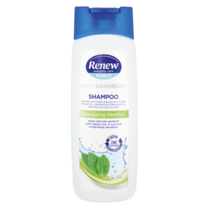 Renew Anti-Dandruff Energising Menthol Shampoo 400ml - myhoodmarket