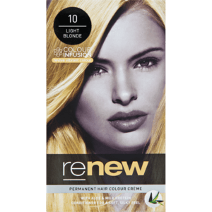 Renew Light Blonde 10 Permanent Hair Colour Créme 50ml - myhoodmarket