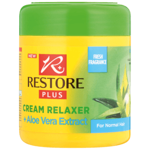 Restore Plus Hair Relaxer Cream With Aloe Vera Extract 450ml - myhoodmarket
