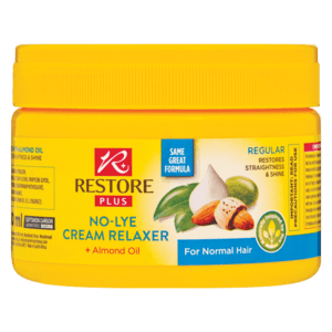 Restore Plus Regular Relaxer With Almond Oil 250ml - myhoodmarket