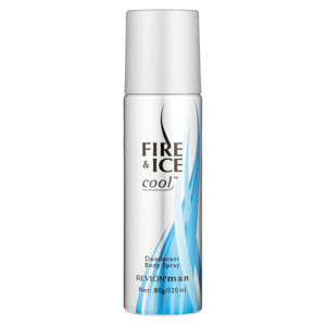 Revlon Man Fire & Ice Cool Deodorant Body Spray 120ml - myhoodmarket