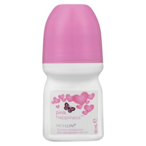 Revlon Pink Happiness Ladies Anti-Perspirant Roll-On 50ml - myhoodmarket