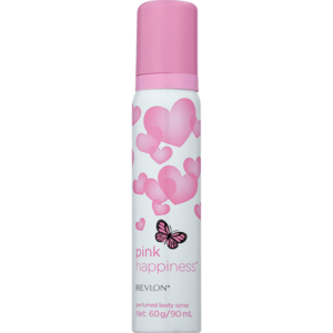 Revlon Pink Happiness Perfumed Body Spray 90ml - myhoodmarket