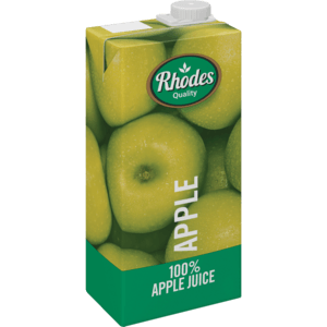 Rhodes 100% Apple Juice 1L - myhoodmarket