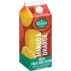 Rhodes 100% Mango & Orange Juice 2L - myhoodmarket