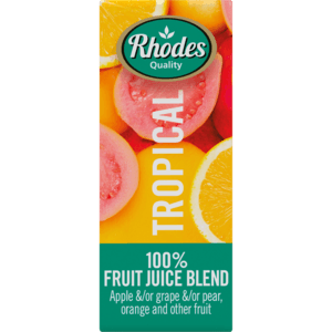 Rhodes 100% Tropical Fruit Juice Blend 200ml - myhoodmarket