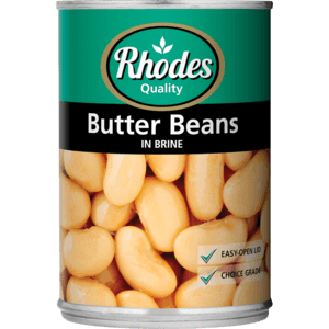 Rhodes Butter Beans In Brine 410g - myhoodmarket