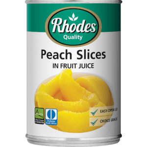 Rhodes Peach Slices In Fruit 410g - myhoodmarket