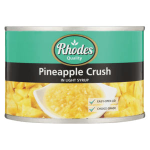 Rhodes Pineapple Crush In Light Syrup Can 227g - myhoodmarket