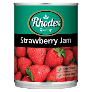 Rhodes Strawberry Jam Can 450g - myhoodmarket