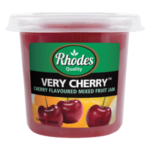 Rhodes Very Cherry Jam Tub 600g - myhoodmarket