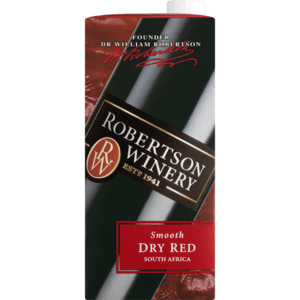 Robertson Winery Dry Red Wine Carton 1L - myhoodmarket