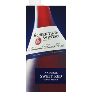 Robertson Winery Natural Sweet Red Box 1L - myhoodmarket