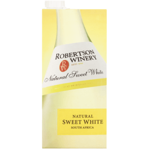 Robertson Winery Natural Sweet White Wine Box 1L - myhoodmarket