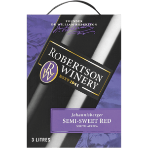 Robertson Winery Semi-Sweet Red Wine Box 3L - myhoodmarket