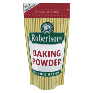 Robertsons Baking Powder Pouch 200g - myhoodmarket