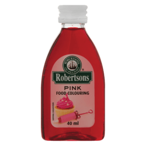Robertsons Pink Food Colouring 40ml - myhoodmarket