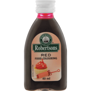 Robertsons Red Food Colouring 40ml - myhoodmarket