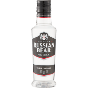 Russian Bear Original Vodka Bottle 200ml - myhoodmarket