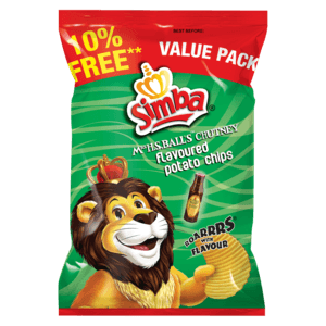 Simba Mrs. H.S. Balls Chutney Flavoured Potato Chips 220g - myhoodmarket
