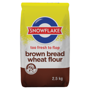 Snowflake Brown Bread Wheat Flour 2.5kg - myhoodmarket
