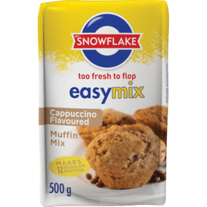 Snowflake Cappuccino Muffin Easy Mix 500g - myhoodmarket