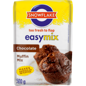 Snowflake Chocolate Muffin Easy Mix 500g - myhoodmarket