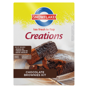 Snowflake Creations Chocolate Brownies Kit 615g - myhoodmarket