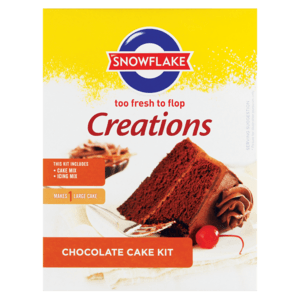 Snowflake Creations Chocolate Cake Kit 800g - myhoodmarket