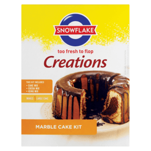 Snowflake Creations Marble Cake Kit 800g - myhoodmarket