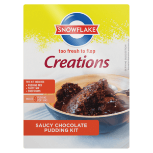 Snowflake Creations Saucy Chocolate Pudding Kit 500g