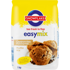 Snowflake Easy Mix Cappuccino Flavoured Muffin Mix 1kg - myhoodmarket
