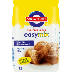 Snowflake Vanilla Muffin Mix 1kg - myhoodmarket
