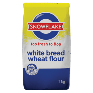 Snowflake White Bread Wheat Flour 1kg - myhoodmarket