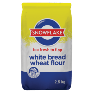 Snowflake White Bread Wheat Flour 2.5kg - myhoodmarket