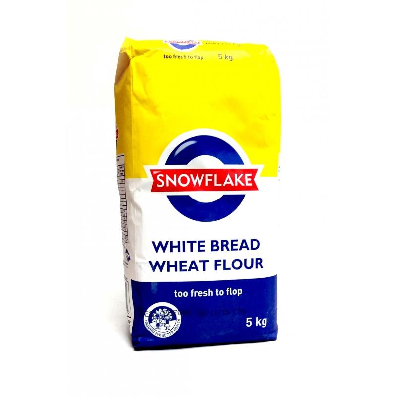 Snowflake White Bread Wheat Flour 5kg - myhoodmarket