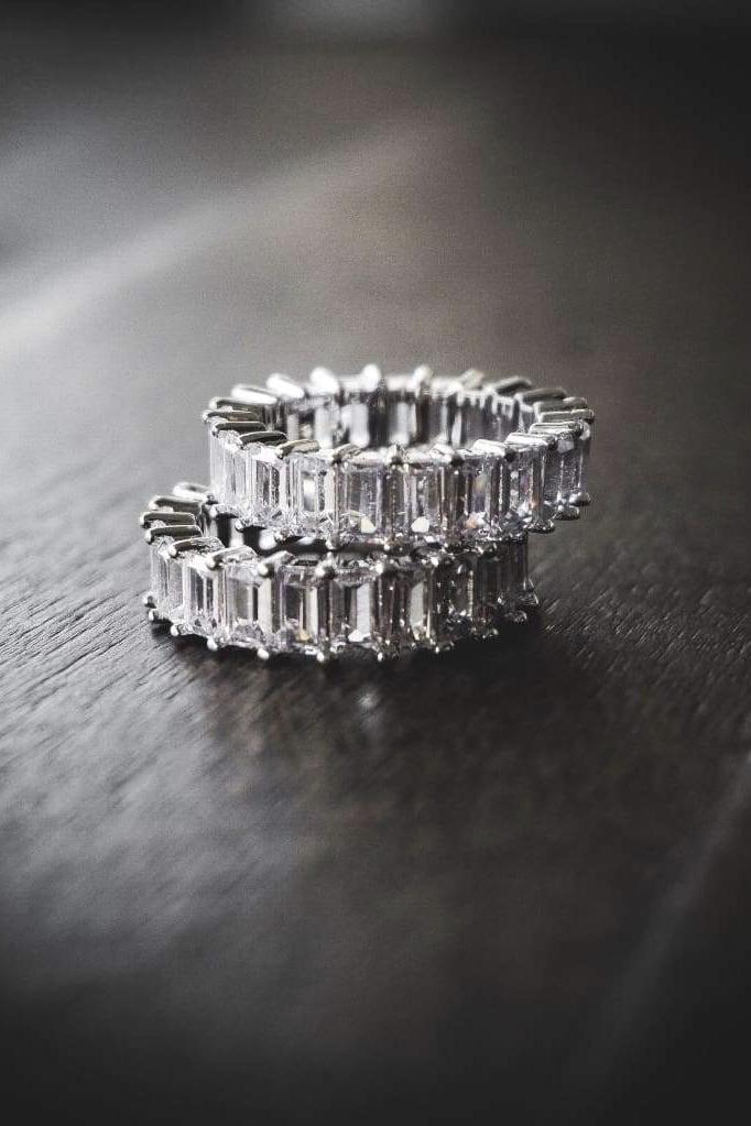 So Icy Diamond Baguette Ring