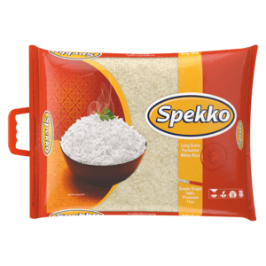 Spekko Long Grain Parboiled White Rice 10kg - myhoodmarket