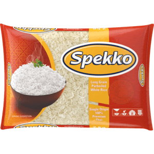 Spekko Long Grain Parboiled White Rice 2kg - myhoodmarket
