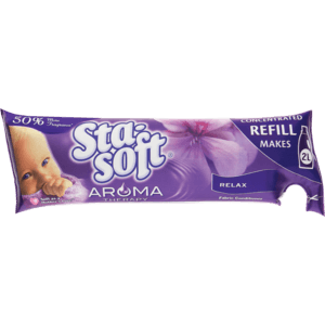 Sta-Soft Aromatherapy Relax Fabric Conditioner Refill Sachet 500ml - myhoodmarket