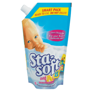 Sta-Soft Baby Scented Fabric Conditioner Pouch 500ml - myhoodmarket