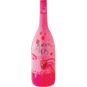 Strawberry Lips Liqueur Bottle 750ml - myhoodmarket