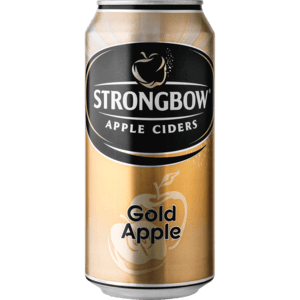 Strongbow Gold Apple Cider Can 440ml - myhoodmarket